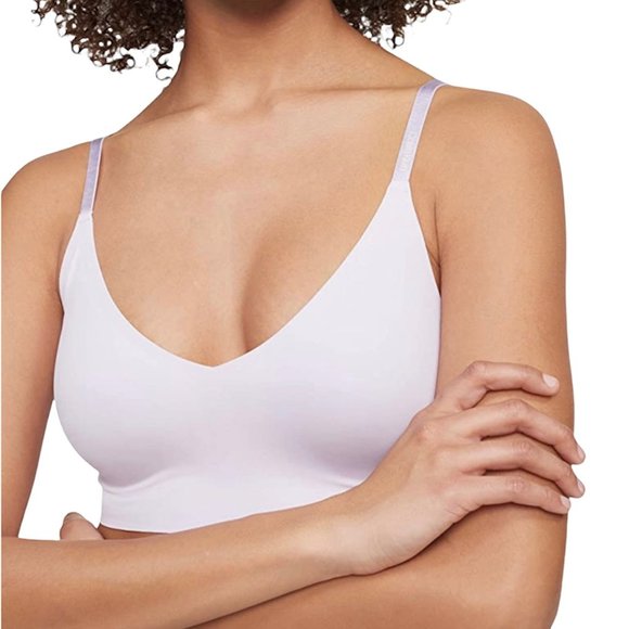 Calvin Klein Other - Calvin Klein QF5753-540 Comfort Wirefree Lightly Lined Triangle Bralette Violet
